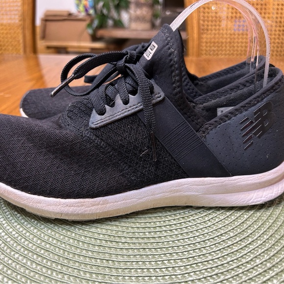 New Balance Charcoal and White Running Shoes - Picture 6 of 8